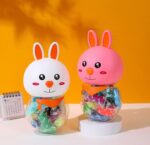 Cute Rabbit 2 in 1 Play Dough and Coin Box