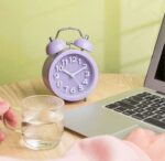 Purple Alarm Clock for kids - Image 2