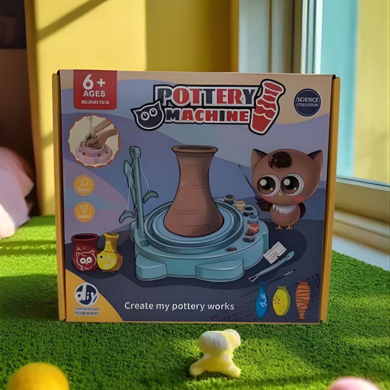 Pottery making machine for kids Pottery Making Machine - Image 1