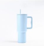 Plain blue Tumbler