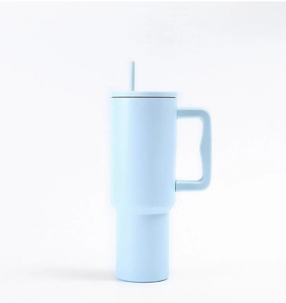 screenshot-4 Plain blue Tumbler - Image 1