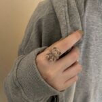 Kids teddy bear ring