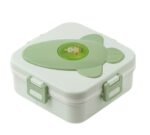 Submarine style plastic lunch box