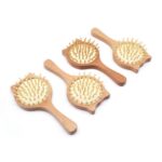 Cat wooden brush