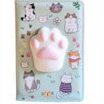 Cat paw cute squishy Notebook