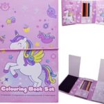 Unicorn Themed colouring Book set