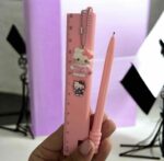 2 in 1 pen with ruler