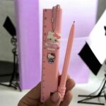 2 in 1 pen with ruler