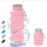 Silicone Collapse able water bottle - Image 2
