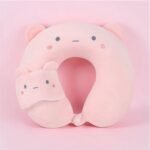 Cute Travel pillow with eye mask - Image 2