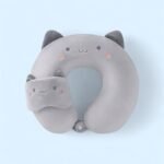 Cute Travel pillow with eye mask